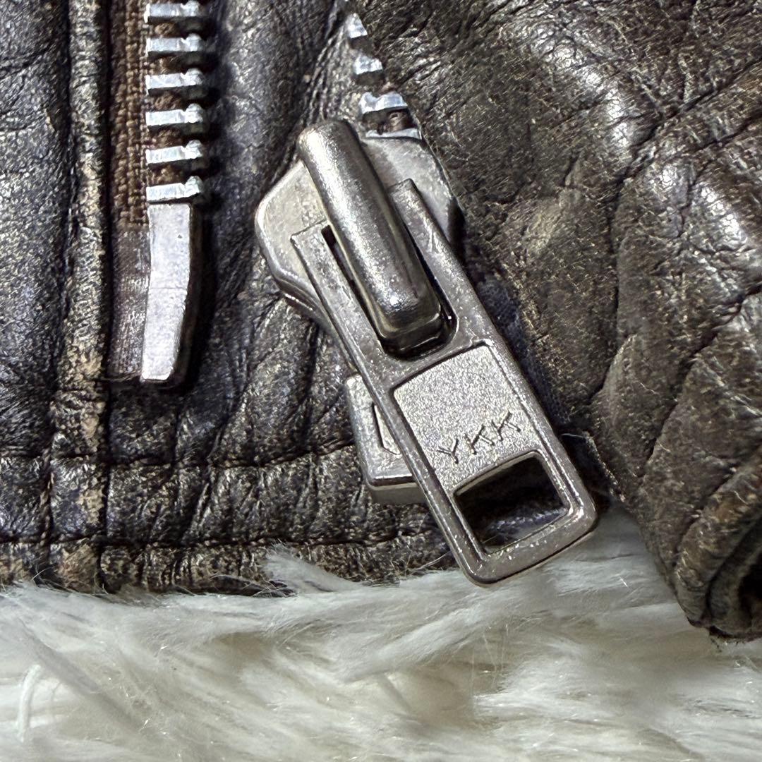 90s】G-1 フライトレザージャケット M ムートン襟ボア・ライナー付き完