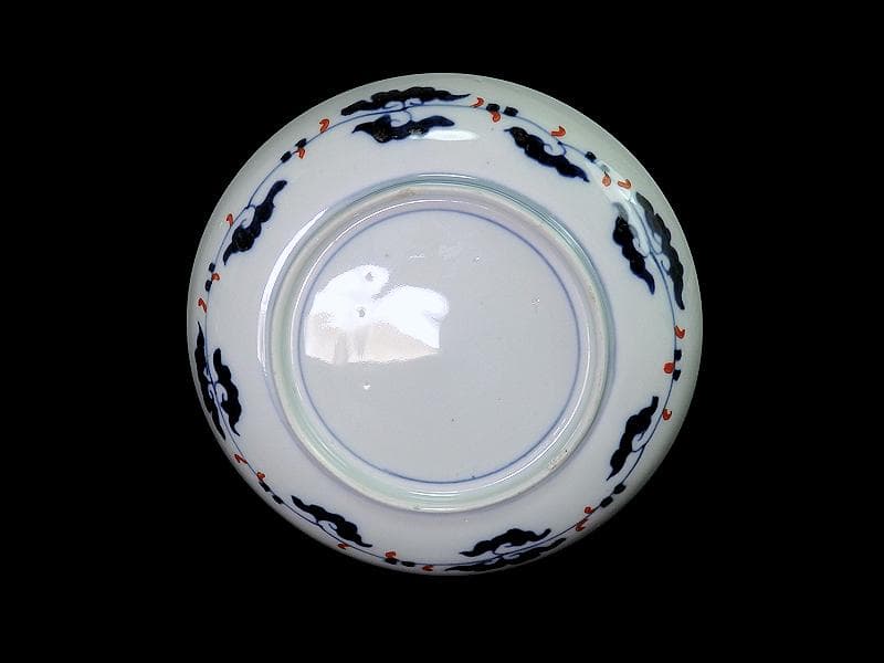 古伊万里 色絵 松竹梅に団龍紋の図 5寸皿 5枚 C657AS-CQk - メルカリ