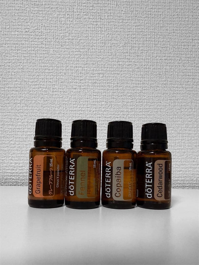 doTERRA エッセンシャルオイル 4本セット - メルカリ