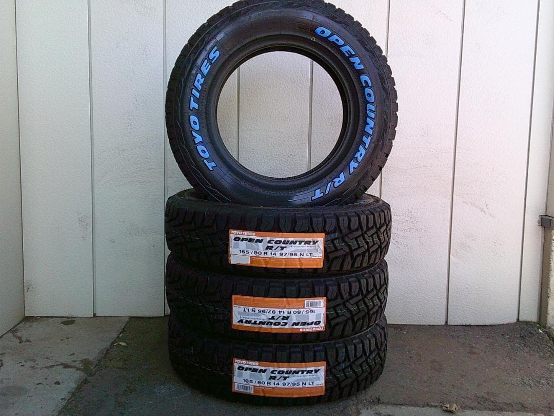 送料込☆TOYOオープンカントリーR/T☆165/80R14☆ホワイトレター 楽天市場】TOYO TIRES オープンカントリーR/T165/80R14 ホワイトレター