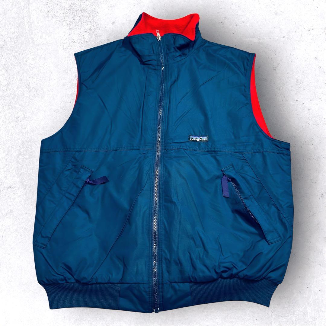 90s Patagonia シェルドシンチラ フリース ベスト USA製 - メルカリ