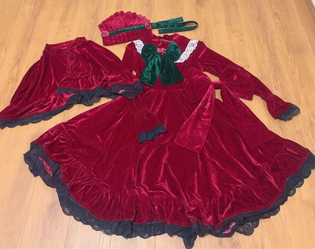 ローゼンメイデン 真紅 ウィッグ、アクセサリー付き 五次元 ローゼンメイデン コスプレ 真紅 しんく ウィッグ