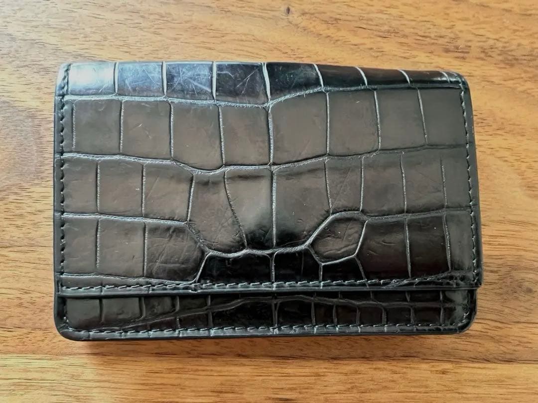 【レア】ボッテガ・ヴェネタ クロコダイル 名刺入れ ブラック 楽天市場】BOTTEGA VENETA ボッテガヴェネタ 新品同様◇クロコダイル