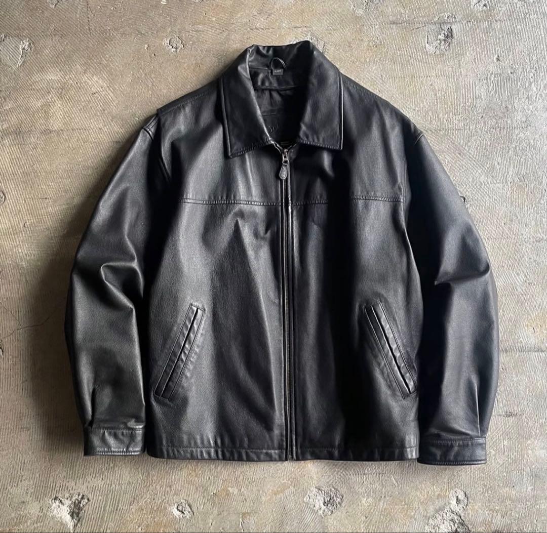 レザージャケット セントジョンズベイ（St. John's Bay） 古着 - メルカリ