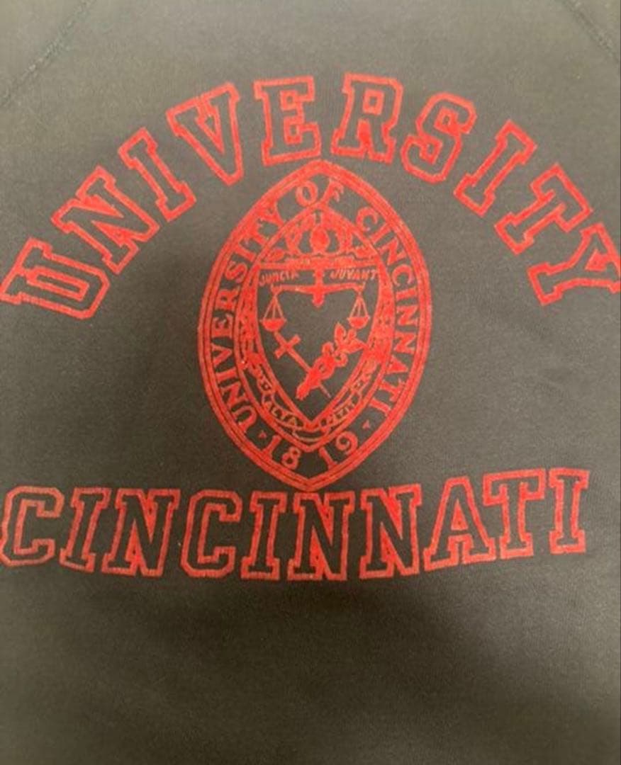 60's vintage ビンテージ ベルバシーン スウェット 黒（タグ欠損