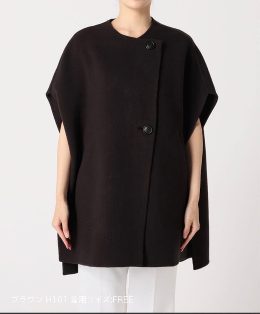 美品 NOBLE ノーブル MTRリバーポンチョ ジレ - メルカリ