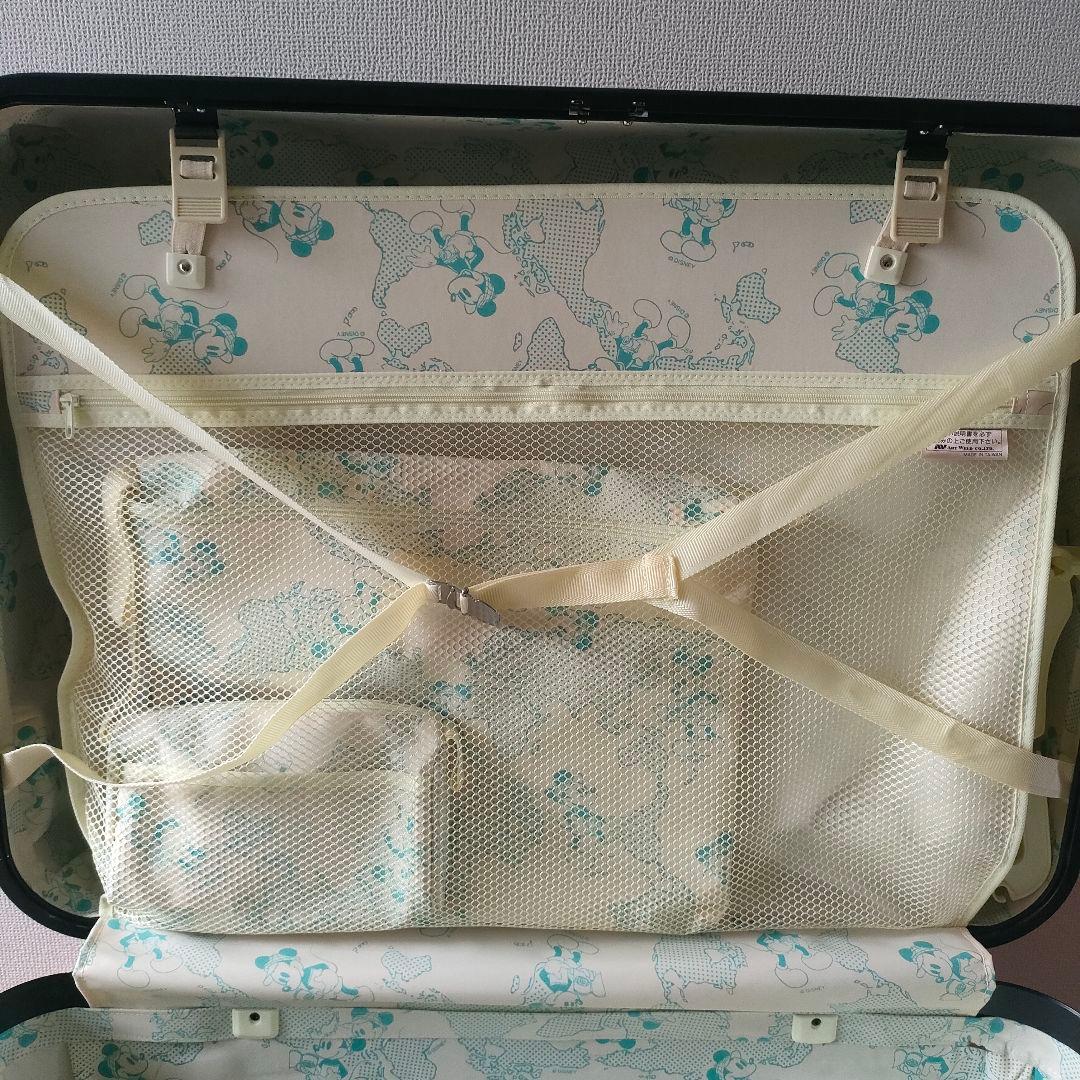 希少！特大！大容量101L ミッキー キャリーケース ABS樹脂 7.1kg