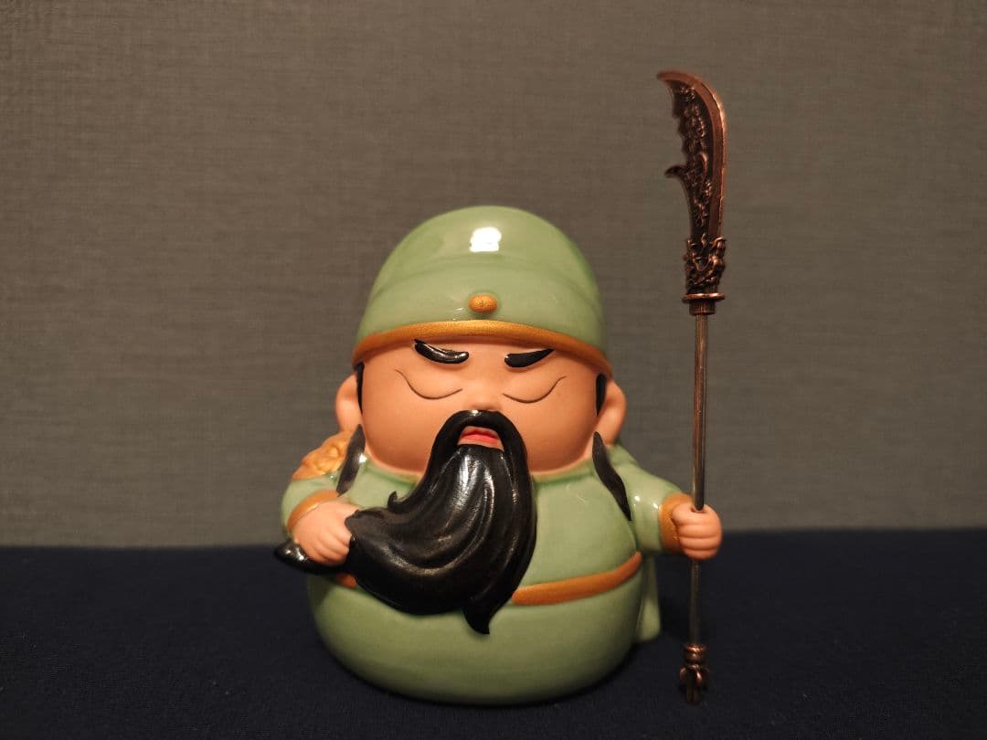 関羽 雲長 三国志 置物 オブジェ - メルカリ