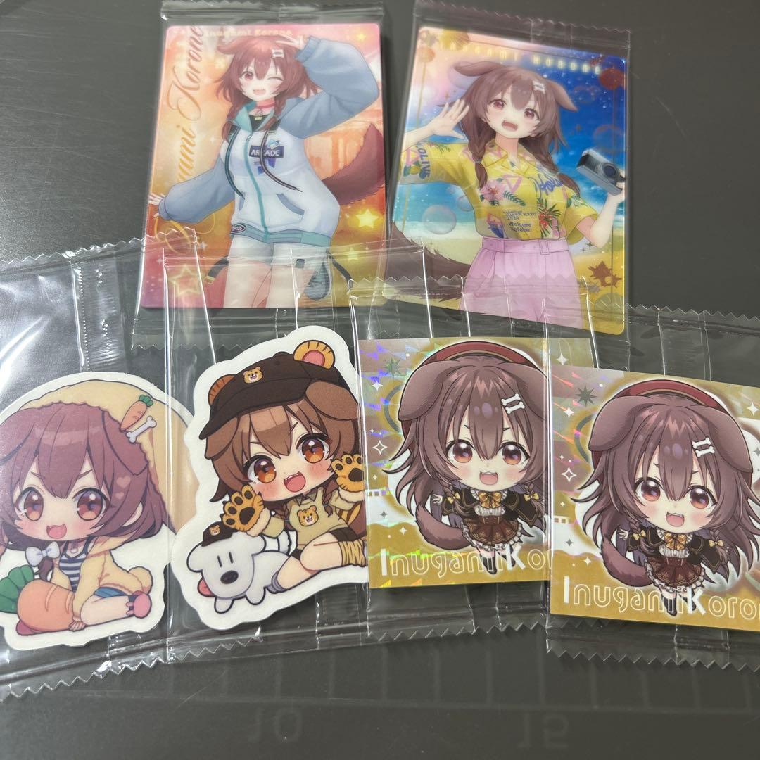 ホロライブ シール ステッカー カード 戌神ころね セット - メルカリ