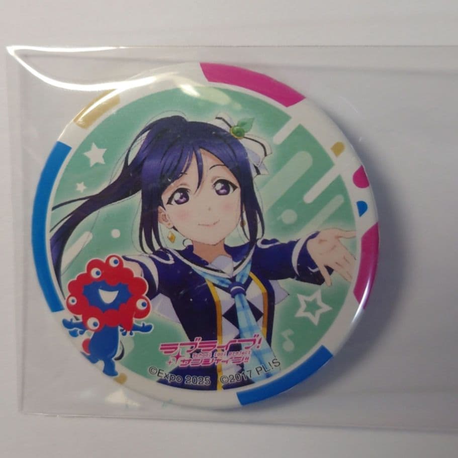 ラブライブ 大阪万博 EXPO 缶バッジ 松浦果南 - メルカリ