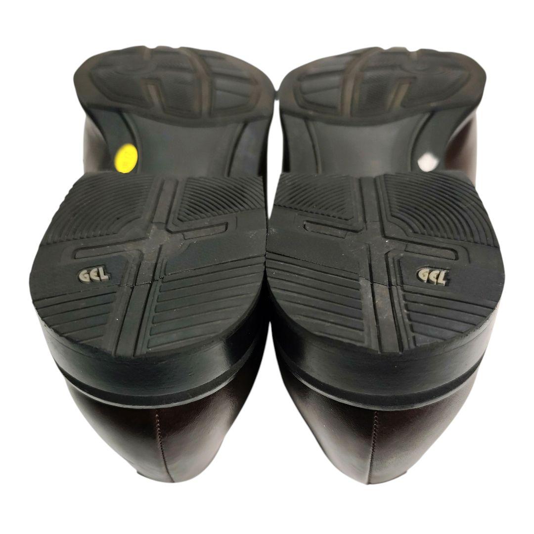 アシックス ランウォーク 革靴 ダークブラウン 27.0cm 未使用級 ビジネス