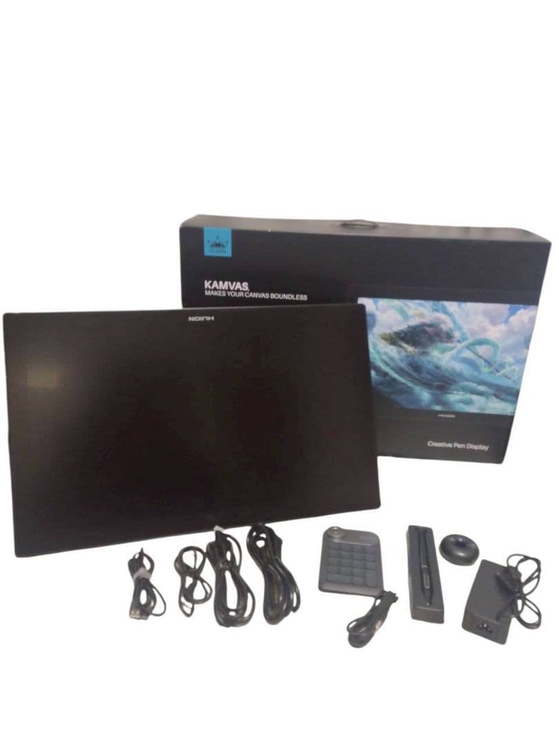 126 【極美品】 HUION Kamvas Pro 24 (4K) 液タブ Amazon.com: HUION Kamvas Pro 24 4K UHD Graphics Drawing Tablet and