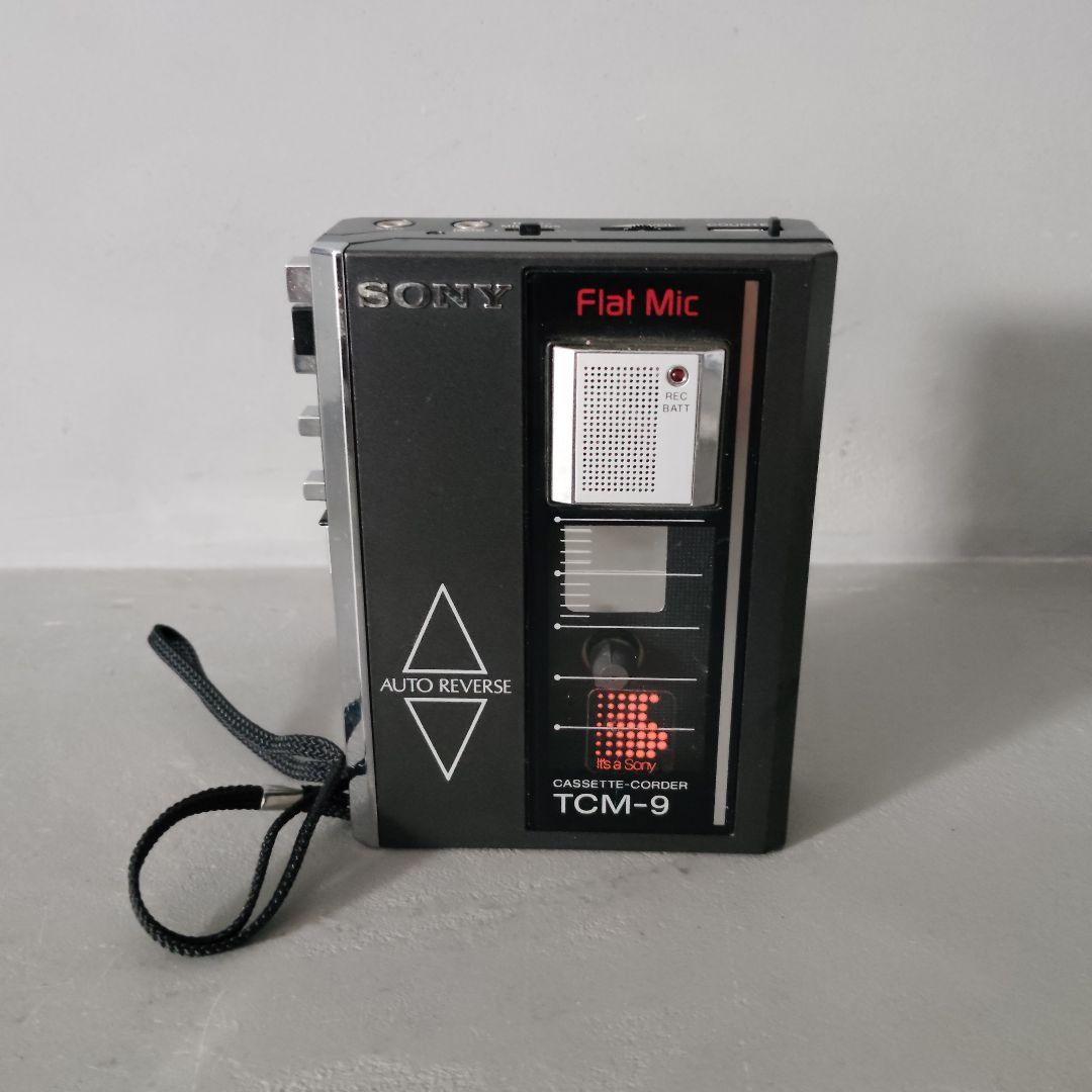 SONY TCM-9 カセットプレーヤー 昭和レトロ ジャンク - メルカリ