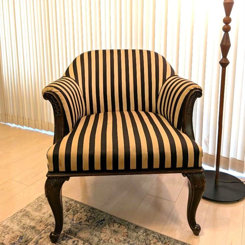 アンティーク　アームチェア　一人掛けソファ　ビンテージ 一人掛け ソファ 1人用 ソファー アンティーク アームチェア