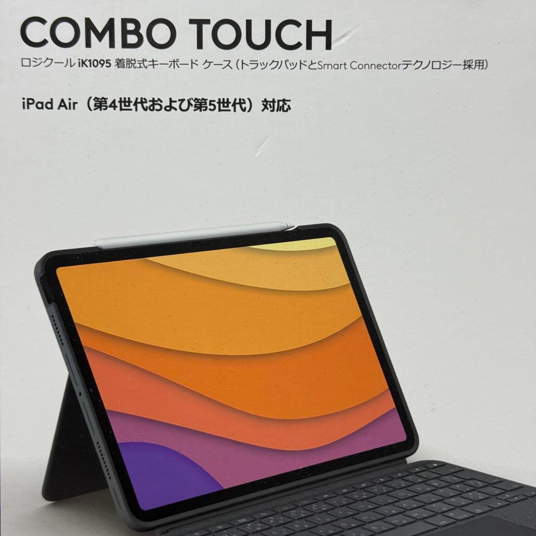 C*9様 【美品】Logicool COMBO TOUCH iPad Air ケ logicool（ロジクール） 3/11までの特価 iPad キーボード ケース Combo
