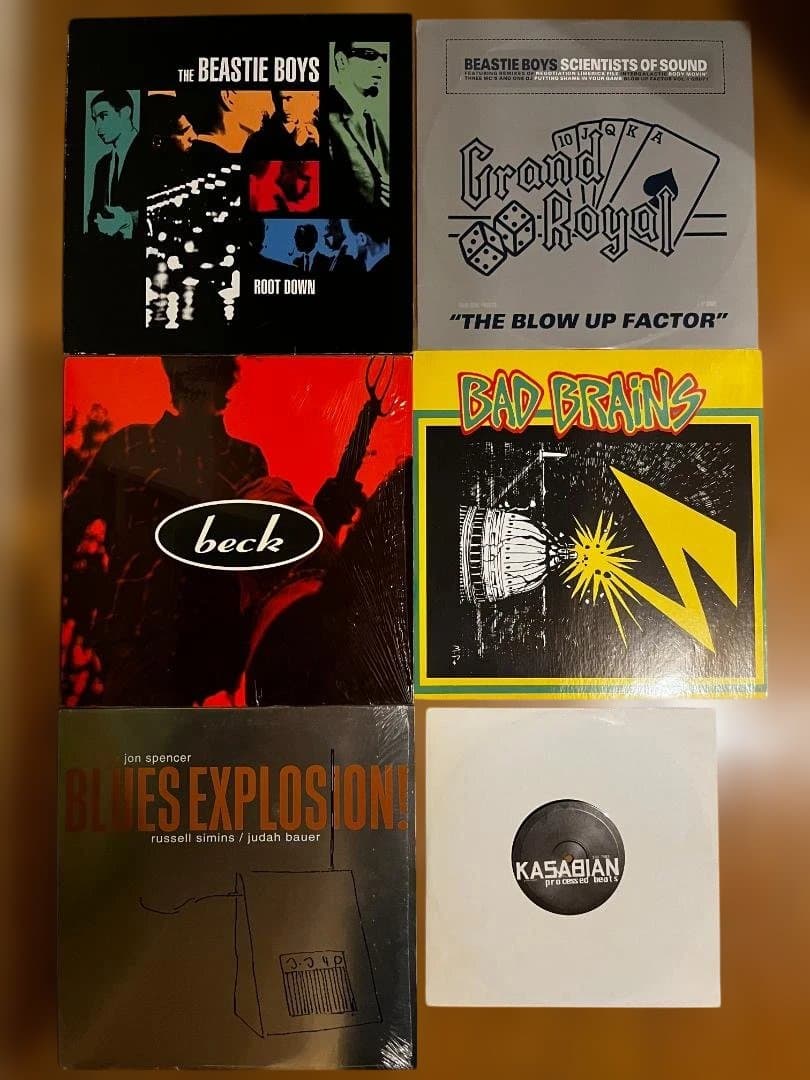 オルタナ系6枚セット,BAD BRAINS,ジョンスペ,ビースティボーイズ他 オルタナ系6枚セット,BAD BRAINS,ジョンスペ,ビースティボーイズ他