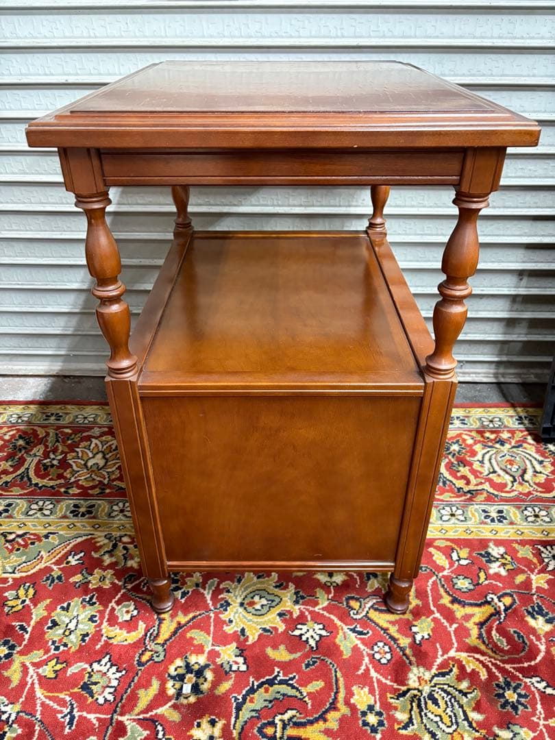 徳田家具 TOKUDA キャビネット 電話台 昭和レトロ ヴィンテージ