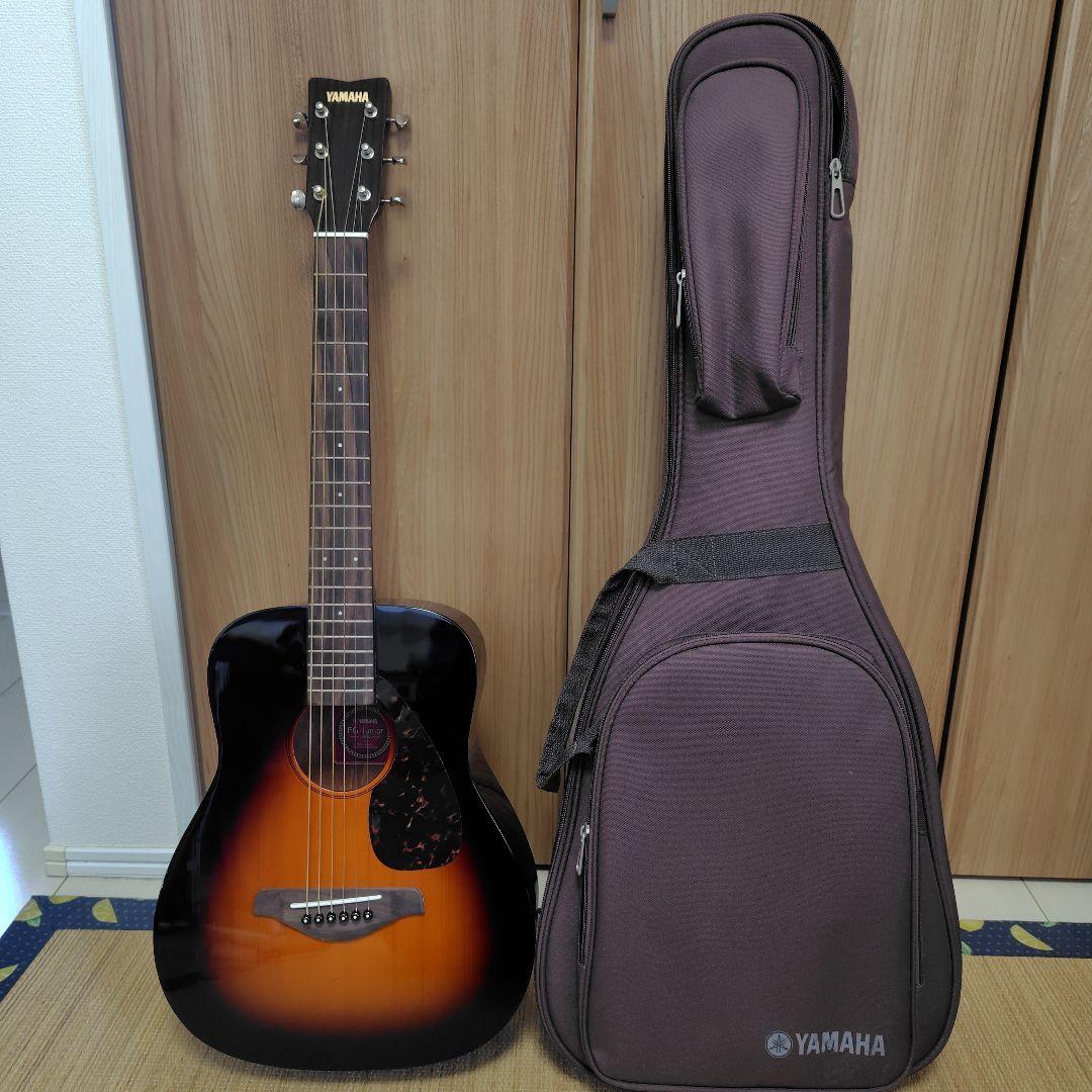 Yamaha アコースティックギター JR2S ギターケース付き YAMAHA JR2S TBS (タバコサンバースト) アコースティックギター初心者