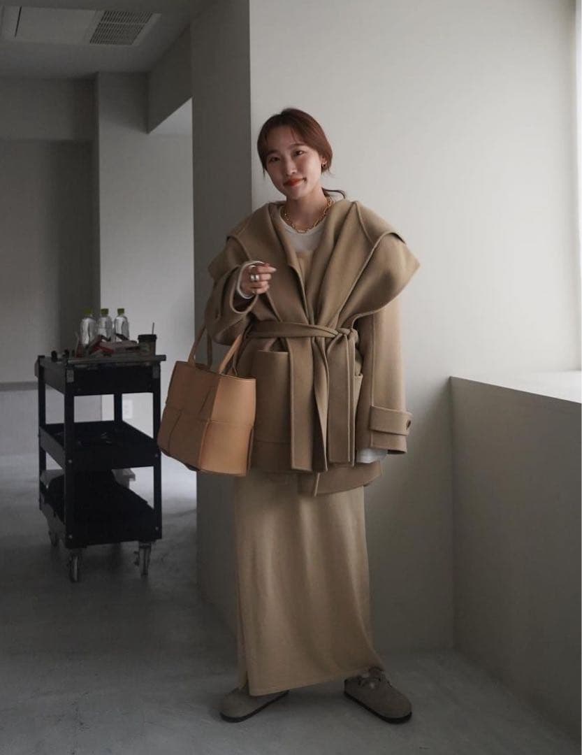 ETRE TOKYO フーディーリバートレンチコート - メルカリ