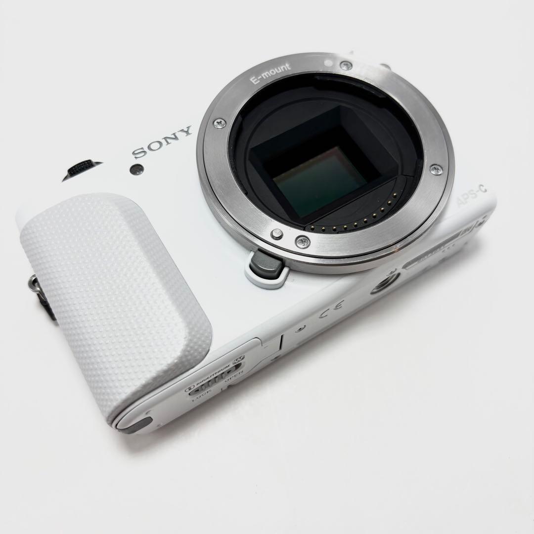 SONY α NEX-3N ホワイト ボディ ミラーレス一眼カメラ ジャンク品