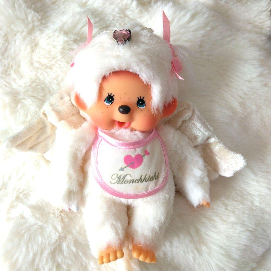 平成レトロ　天使　モンチッチ　女の子　S　ぬいぐるみ　セキグチ　天使　白 Amazon.co.jp: セキグチ(Sekiguchi) ラブハッピーエンジェル