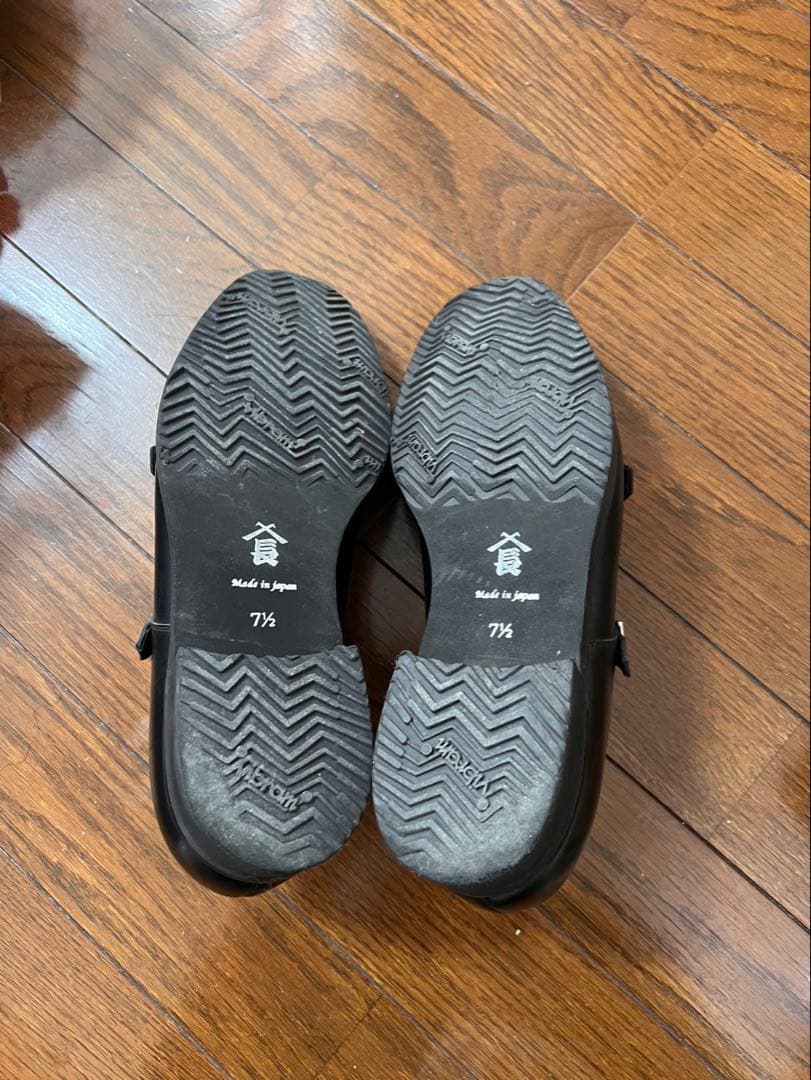 三陽山長　【柔四/JUSHI】ダブルモンクストラップ　25.5cm