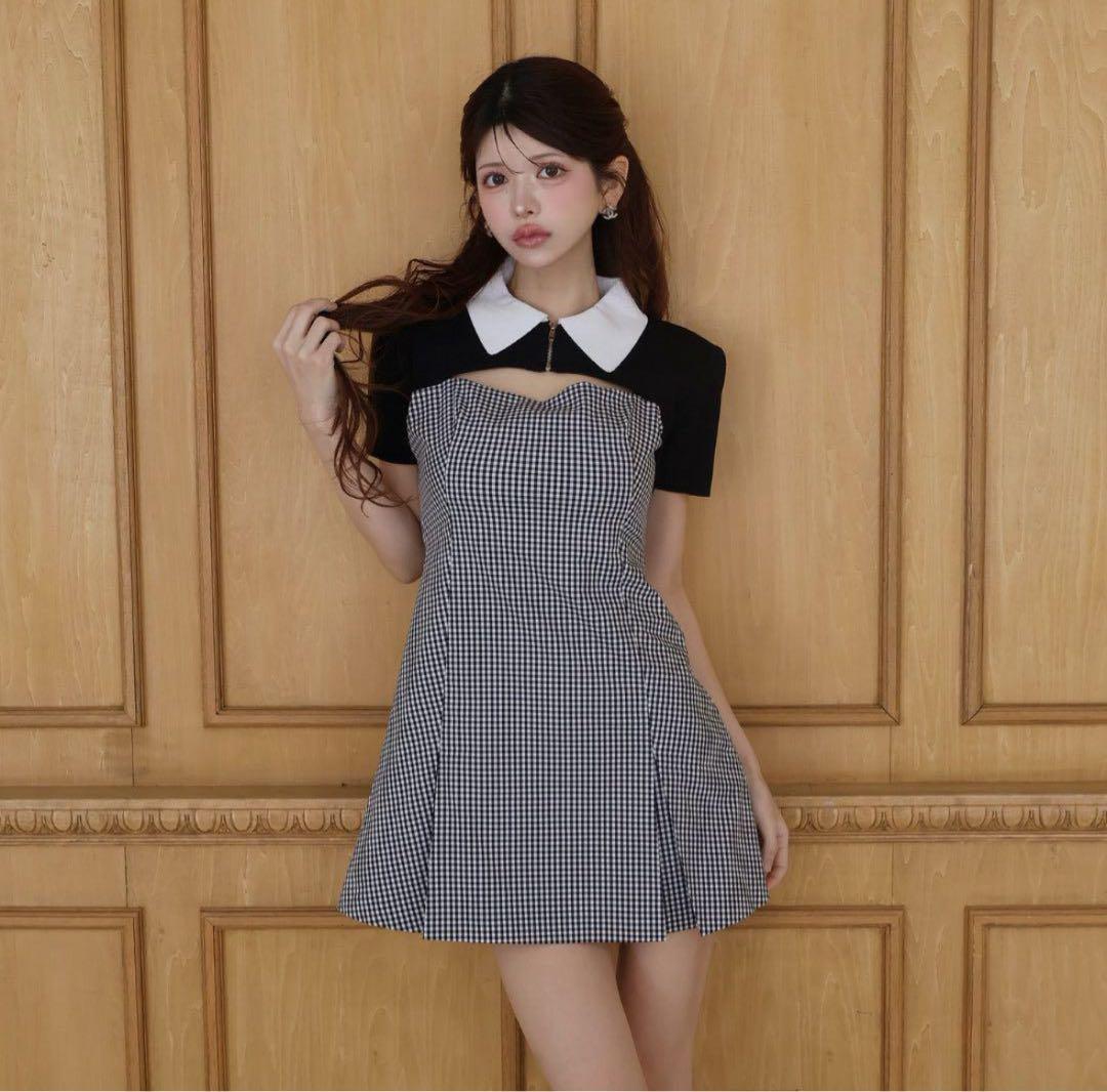 【新品】randy ギンガムチェックアンサンブル ギンガムチェックアンサンブル – Randy