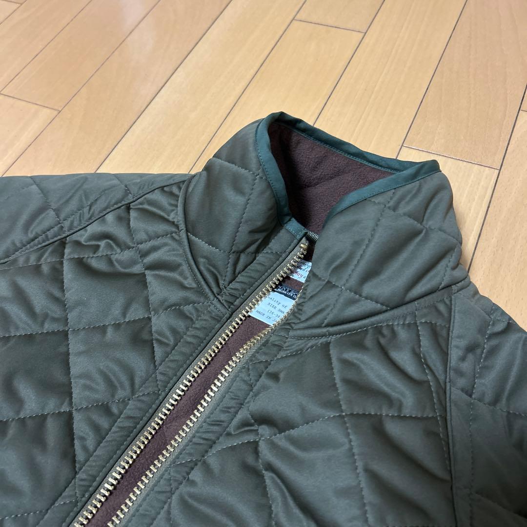 オリーブ キルティングジャケット最終です。2026年1月30日まで - メルカリ