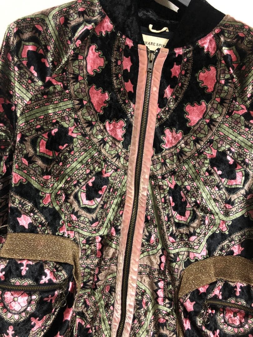 share spiritシェアスピリットシルクスカジャンy2k archive - メルカリ