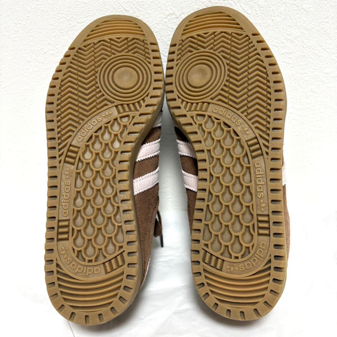 【値下げ】アディダス スニーカー バミューダ 24.5cm ブラウン スエード