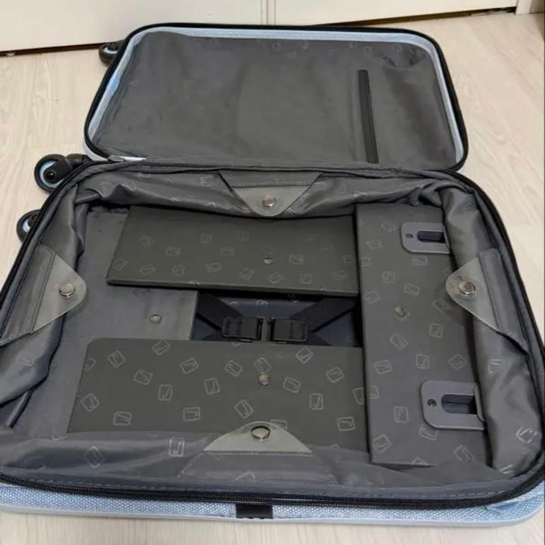 Jollying ライトブルー キャリーケース 20インチ 35L機内持ち込み