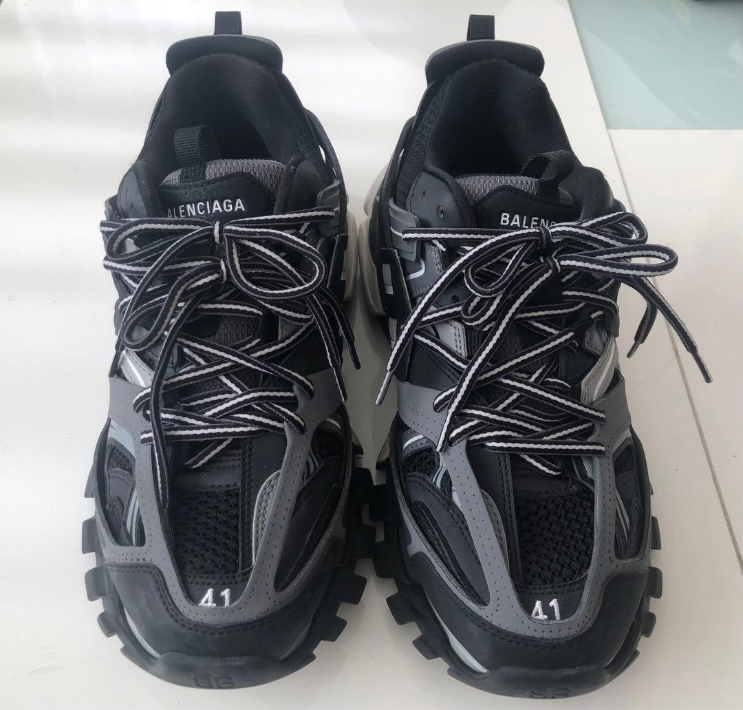 BALENCIAGA Track 41 ブラック/グレー - メルカリ