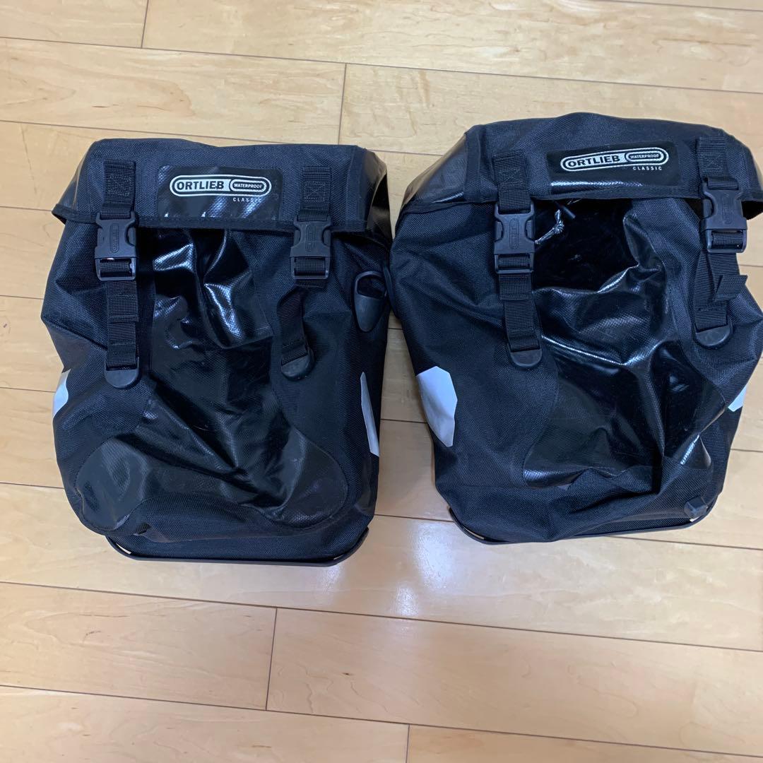 ORTLIEB 防水サドルバッグ ブラック　30L(ペア) 防水サドルバッグの超定番！ORTLIEB（オルトリーブ）の防水性能を