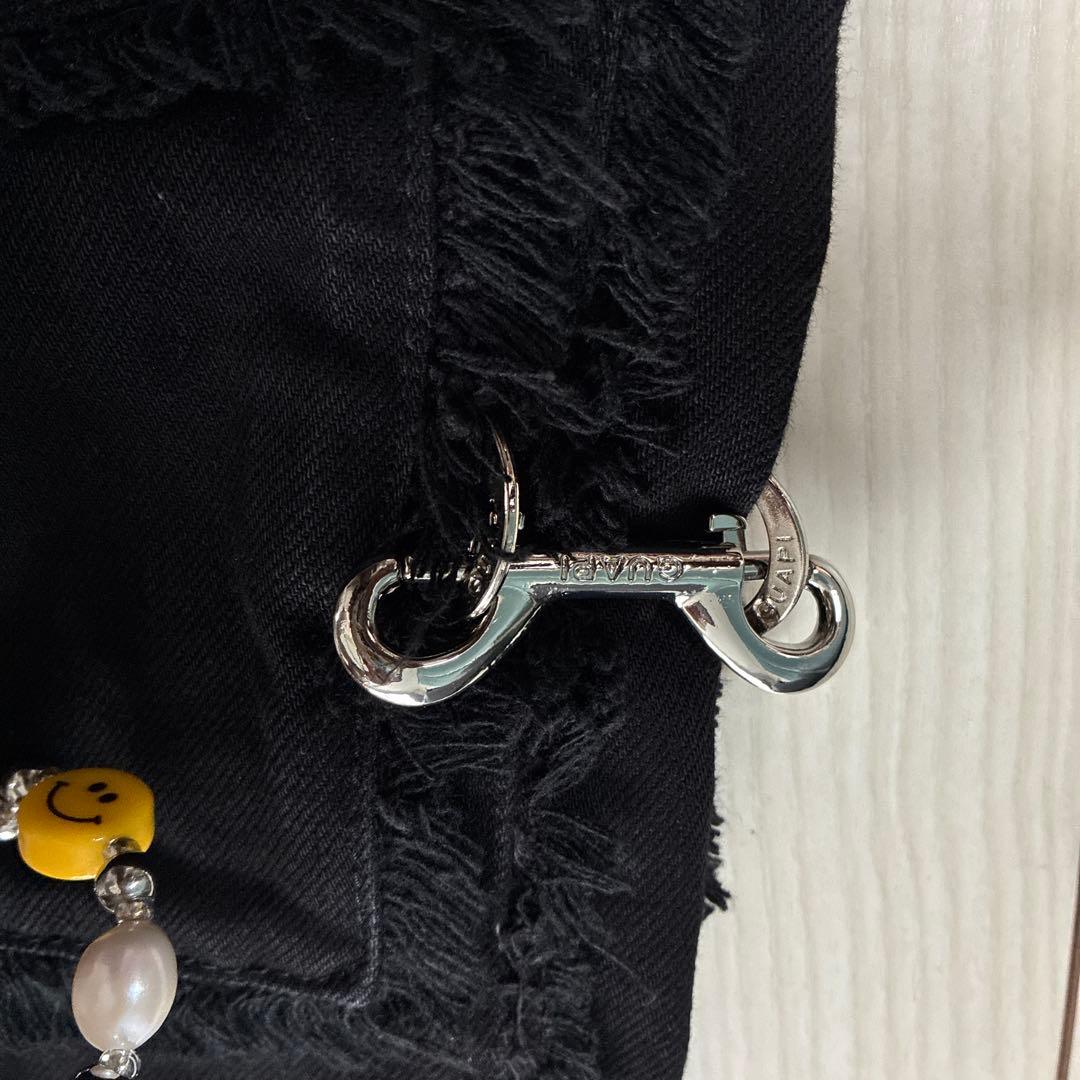 GUAPI リング付き プレミアムカーゴデニム ブラック28インチ - メルカリ