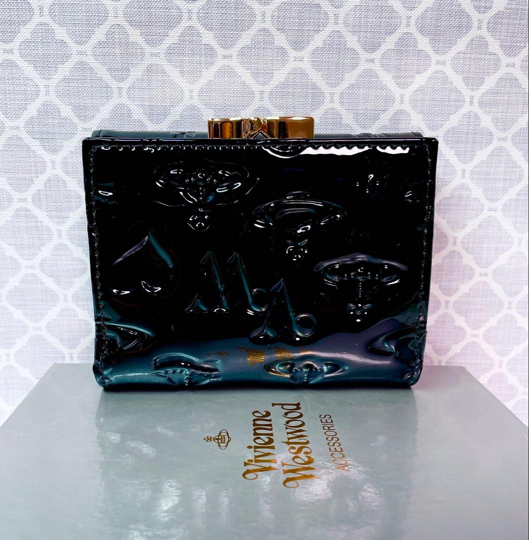 大人気✨️ショッパー付】新品 Vivienne Westwood 黒エナメル - メルカリ
