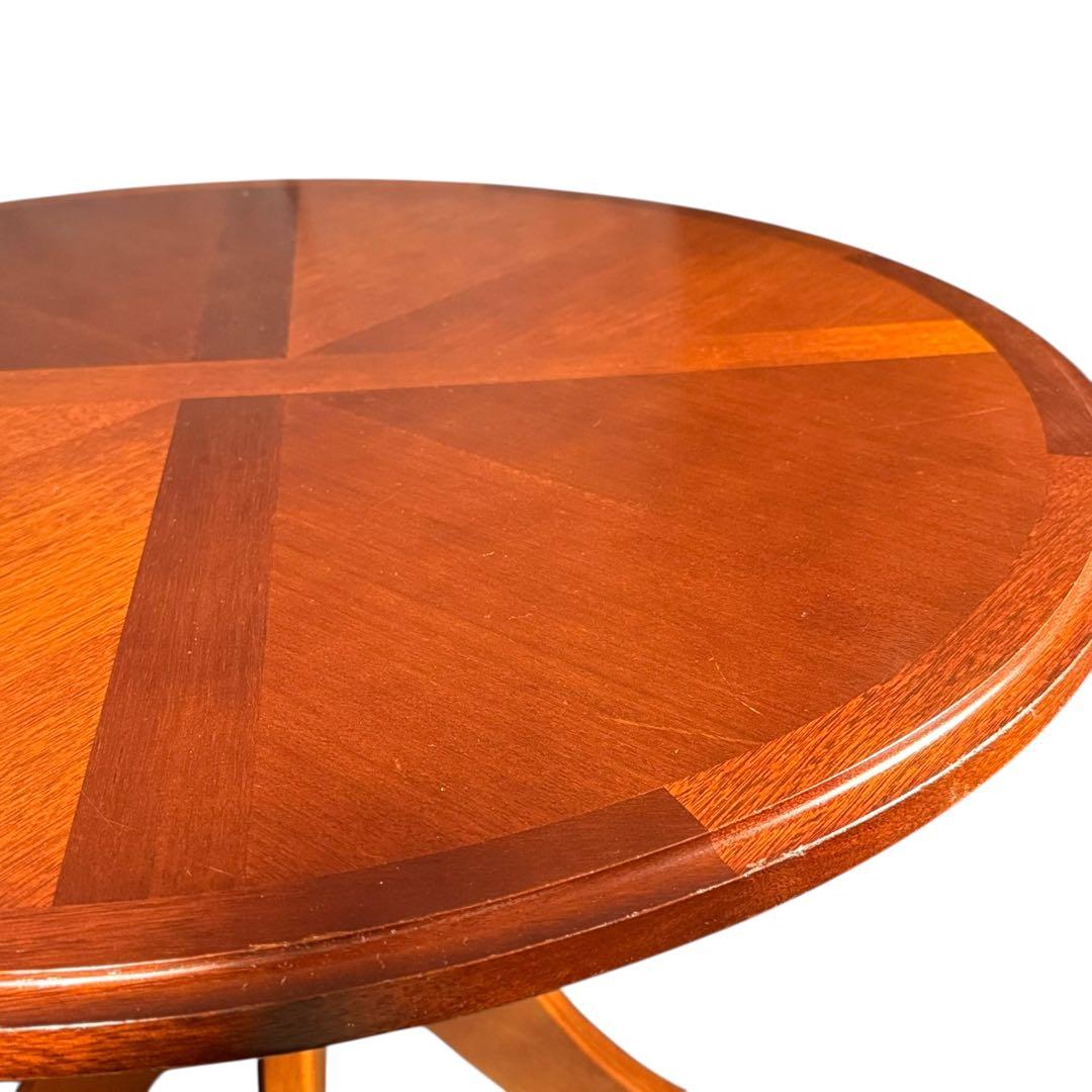 KZ063 【希少】マルニ木工 地中海 ラウンドテーブル コーヒーテーブル