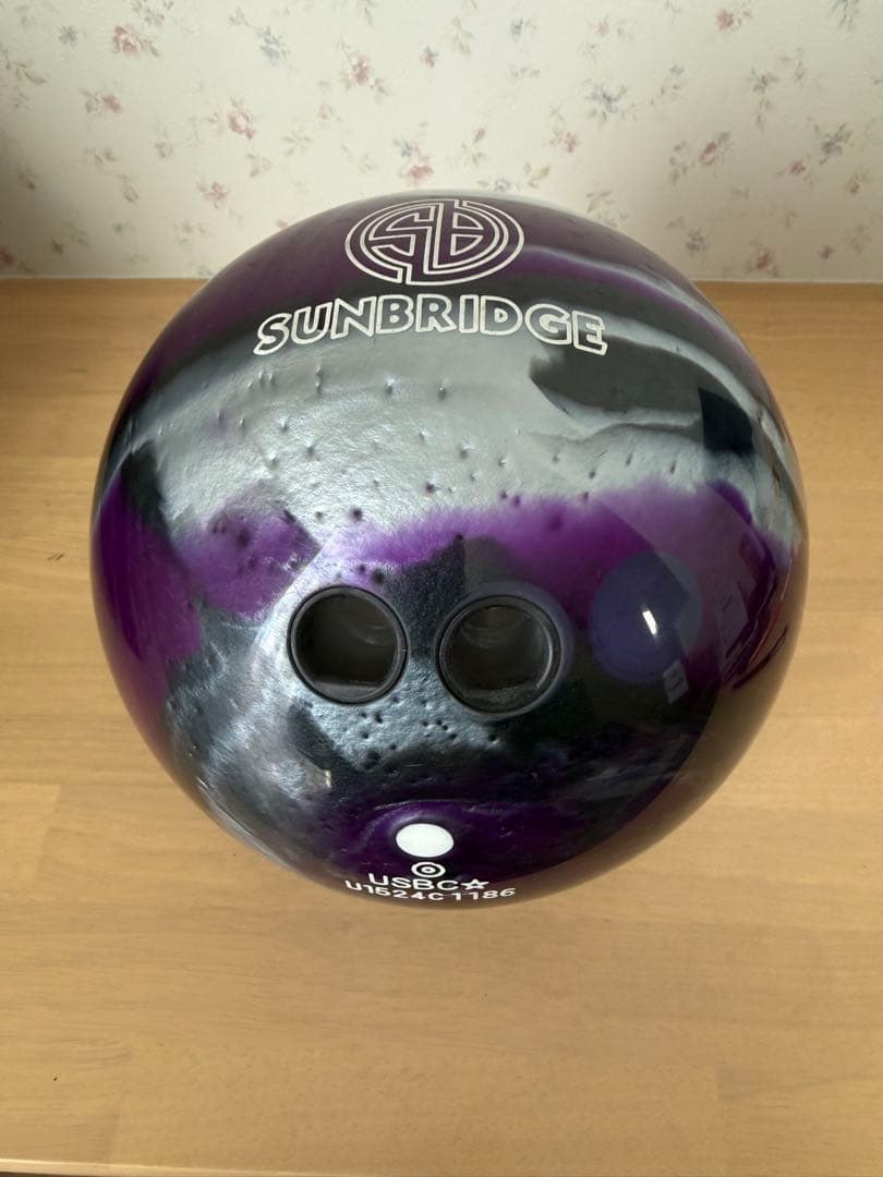 SUNBRIDGE DIO ボウリングボール 紫黒 - メルカリ