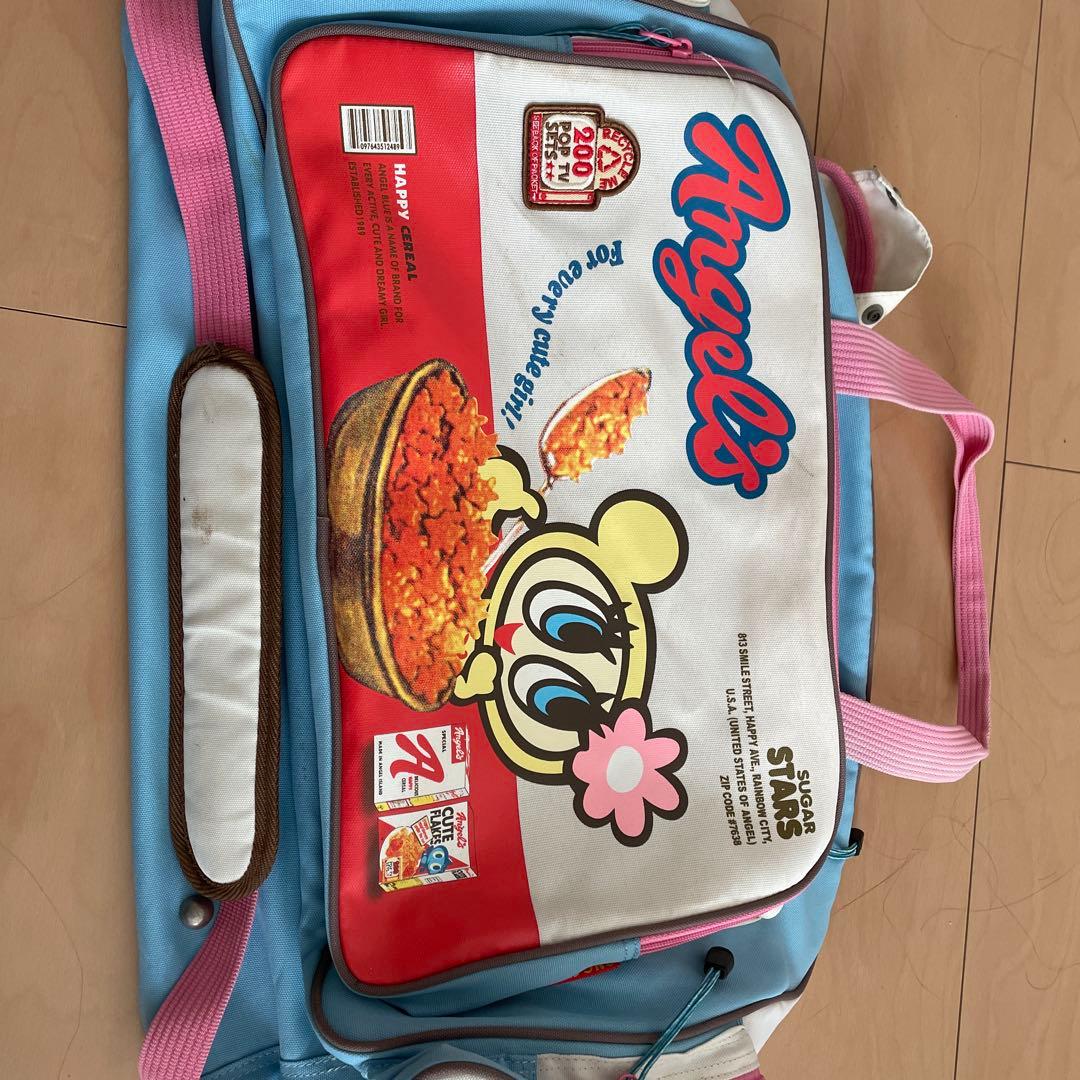 エンジェルブルー ボストンバッグ Amazon.co.jp: エンジェルブルー ナカムラくん ボストン バッグ ポーチ