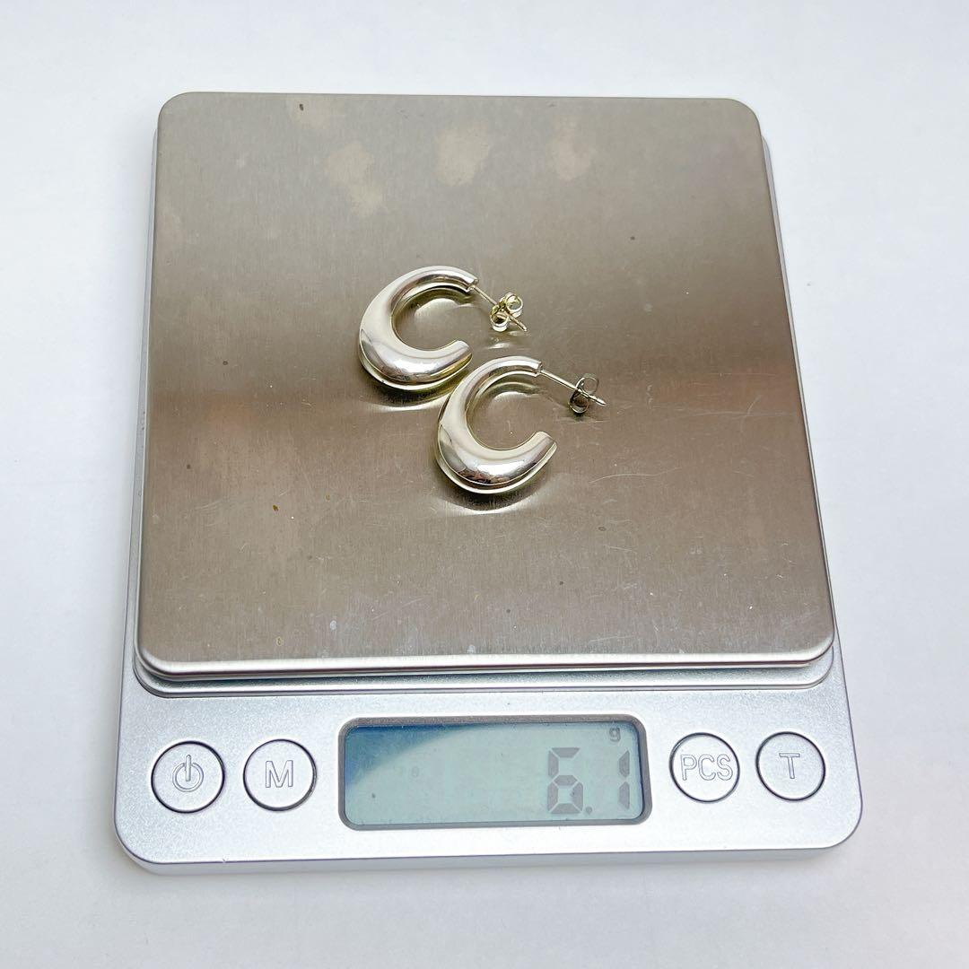 ティファニー J ハーフ フープ ピアス 925 キャッチ社外 - メルカリ