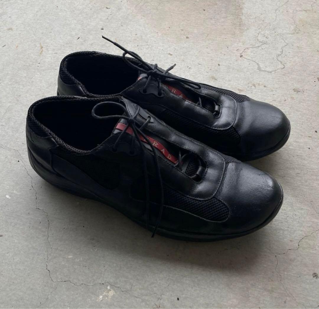 深水光太 90s オリジナル prada sports レザースニーカー - メルカリ