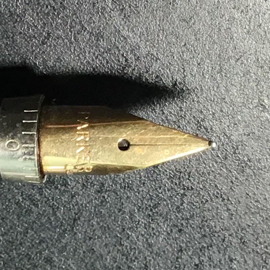 値下げ‼︎ 初期型パーカー75 万年筆 ゴールドシズレ14K張 0ポイント F