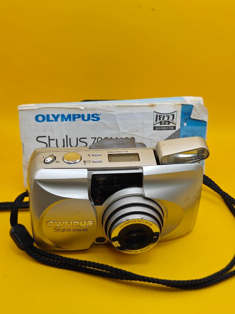 オリンパス OLYMPUS Stylus Zoom 160 フィルムカメラ 美品 - メルカリ