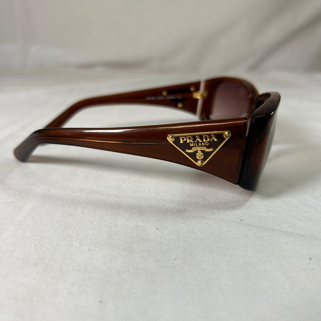 【nr/11/1/10】PRADA ブラウン サングラス
