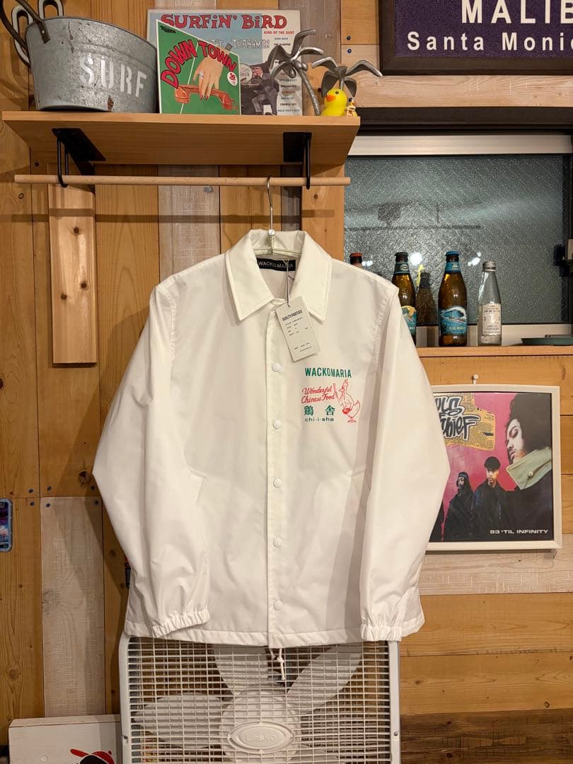 WACKOMARIA 鶏舎コーチジャケットS ワコマリア wacko maria ワコマリアと鶏舎のコラボコレクションが登場 | Hypebeast.JP