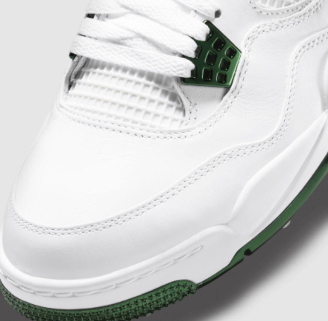 値下げ【レアモデル】NIKE JORDAN 4 GOLF 白緑黃 25.5cm