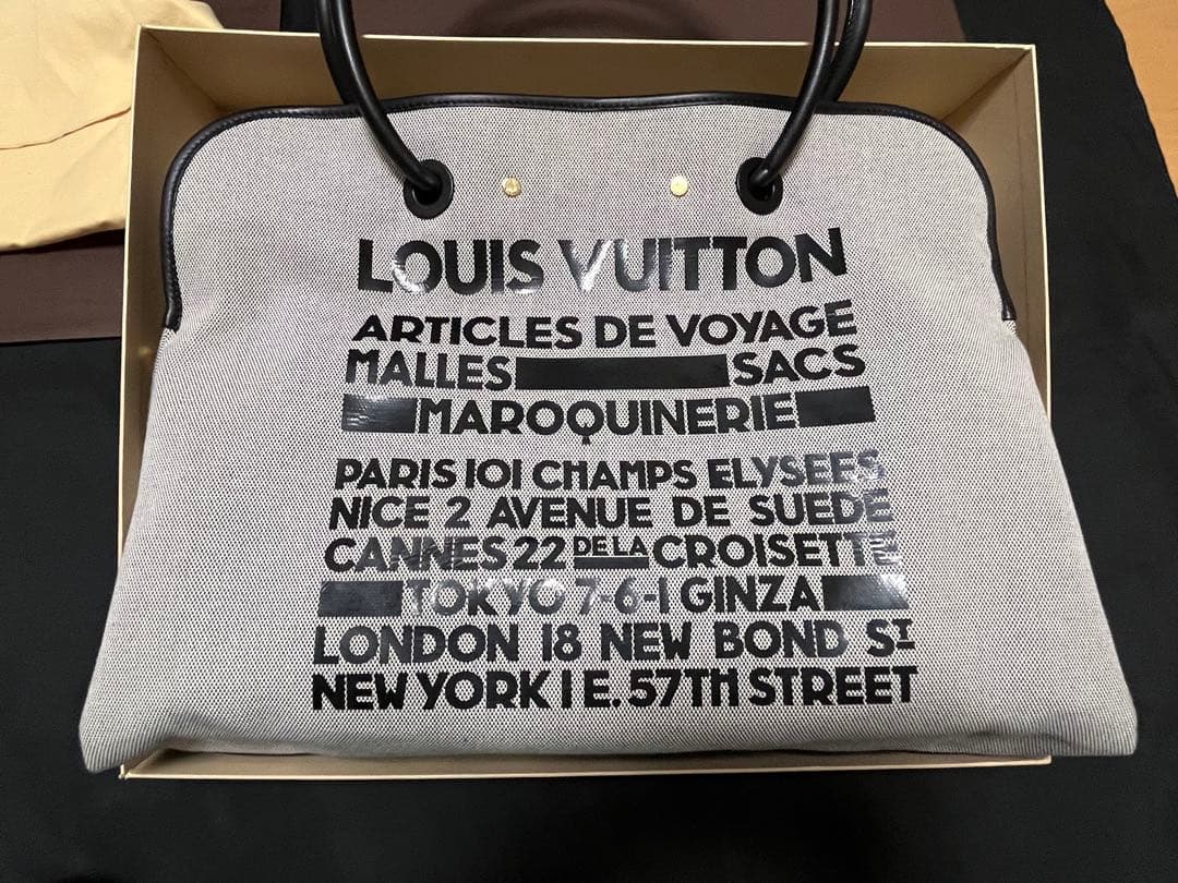 ルイヴィトン トラベラー アーティクル ダヴォワヤージュ トートバッグ