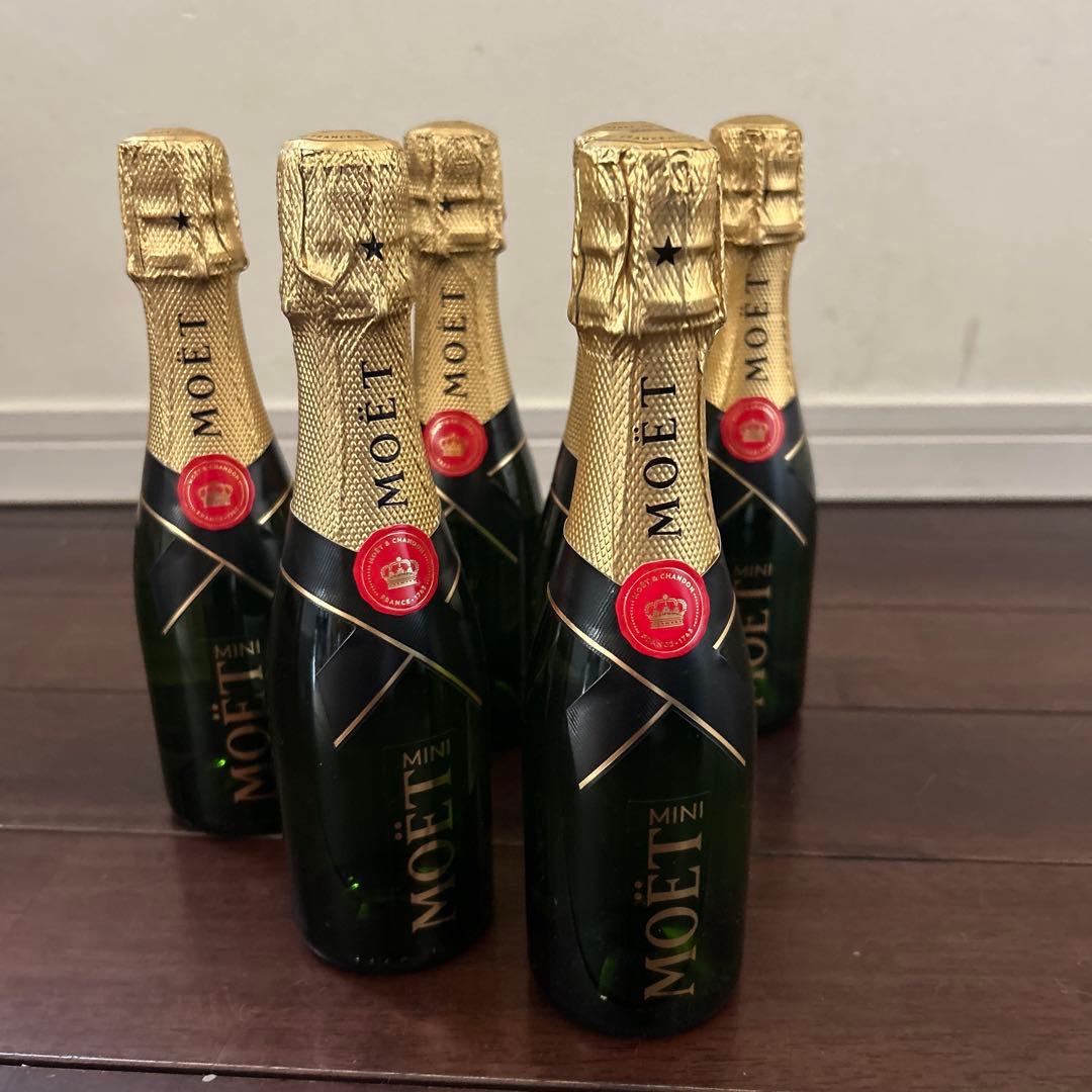MOET & CHANDON ミニボトル 6本セット - メルカリ