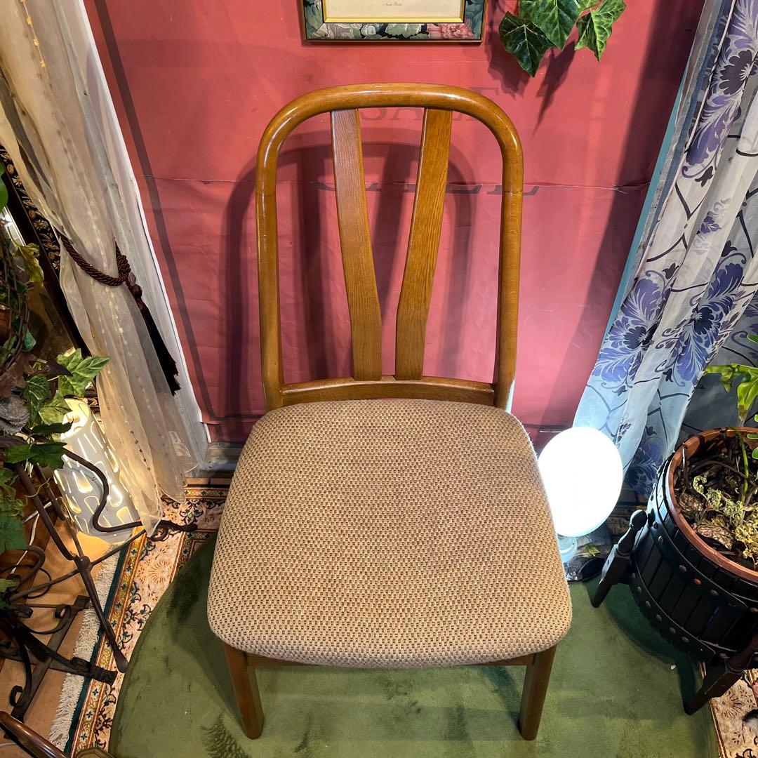 80's ヴィンテージ 池田木工 北欧スタイル ハイバックチェア