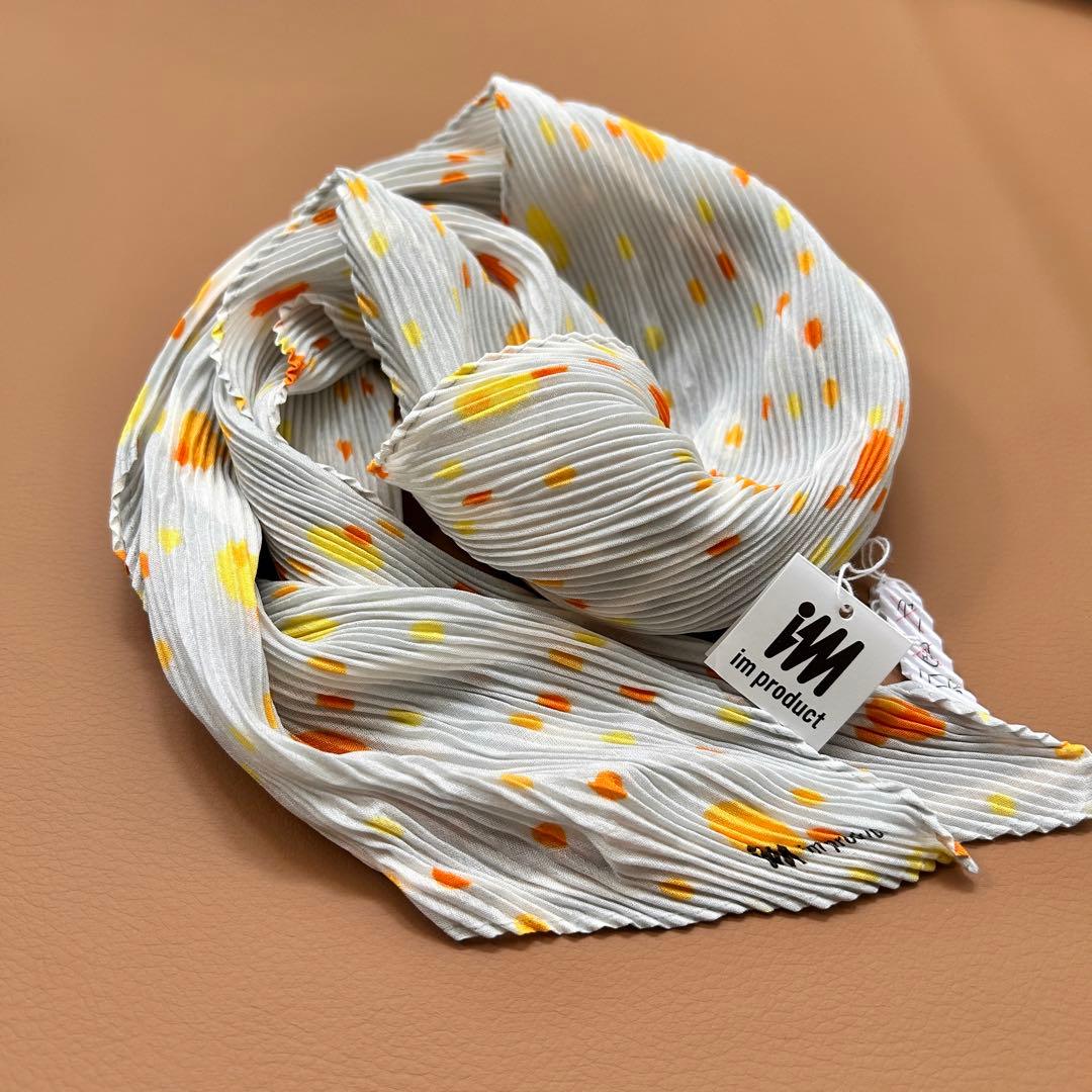 タグ付き】ISSEY MIYAKE イッセイミヤケ プリーツスカーフ - メルカリ