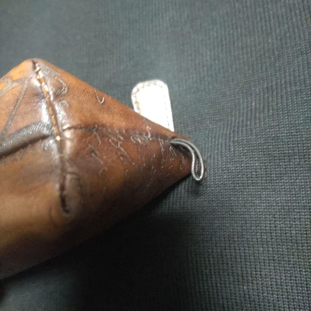 希少・廃盤】ベルルッティ カーキ オーダー カリグラフィ ペンケース